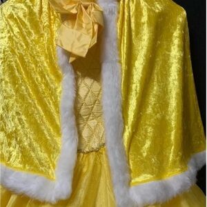 Gillian’s Closet Belle Dress for Dress-up, play, Purim or Halloween Costume